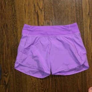 purple ivivva shorts size 12